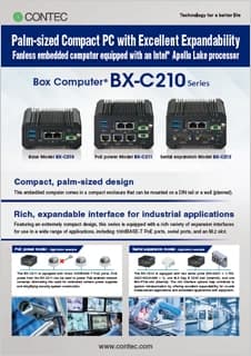 Box Computer
BX-C210 Series