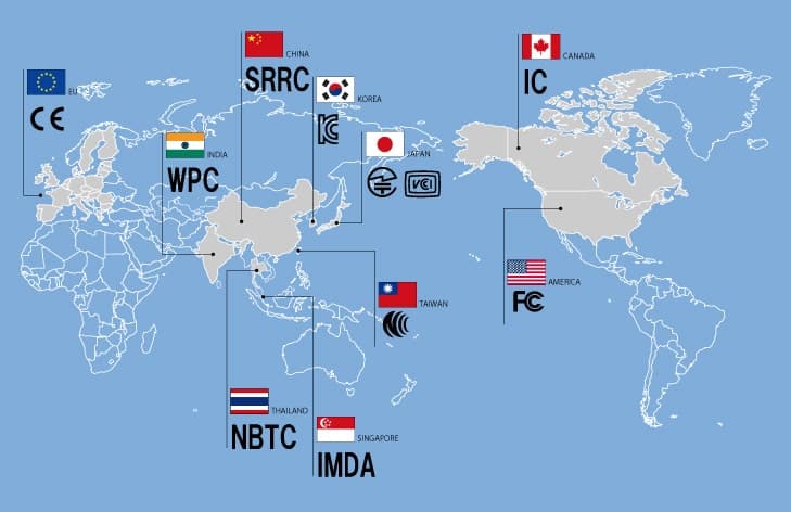 Global Certification Map